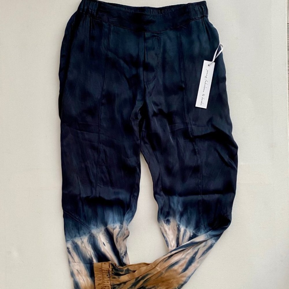 Young Fabulous & Broke YFB Tie Dye Pants Blue/Brown
